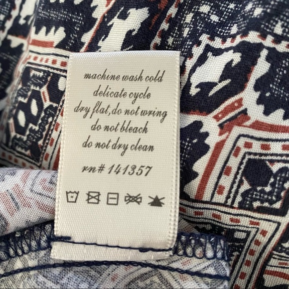 Francesca’s Blue Rain Bell Sleeve Mini Dress - Picture 7 of 10